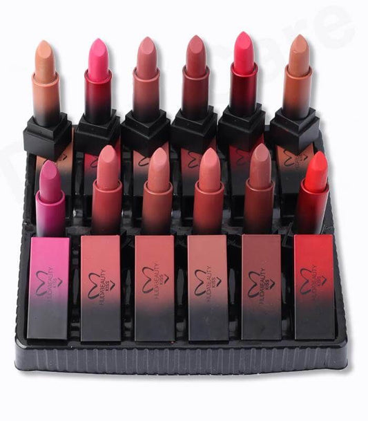 12 Pcs Beauty Lipstick