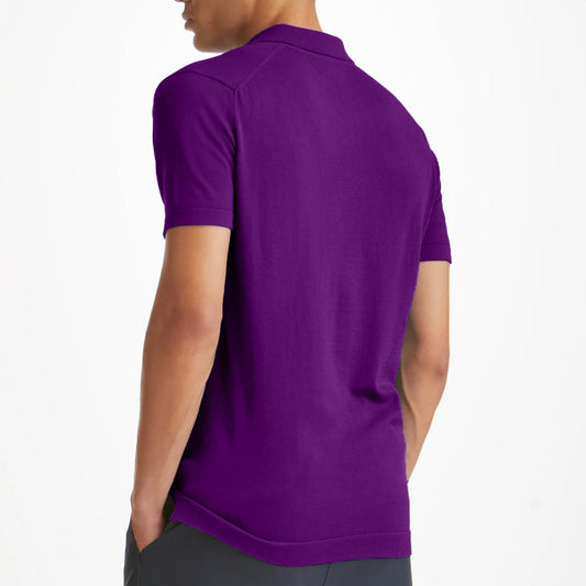 Purple Classy Soft Polo Shirts for Men