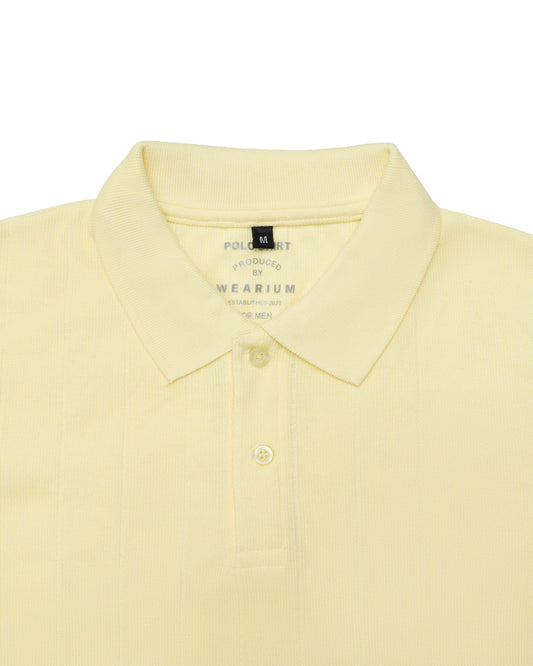 Lime Knitted Polo