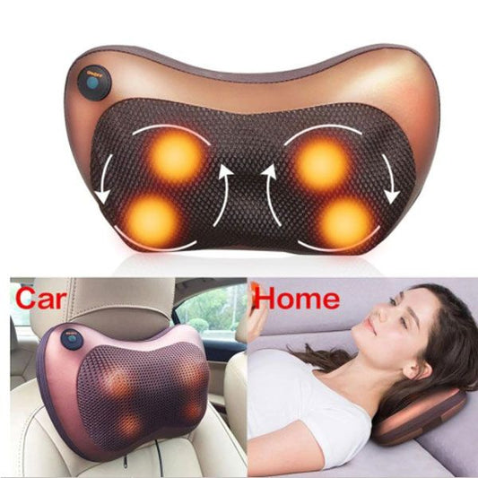 Pillow Massager With Deep Kneading Heated
