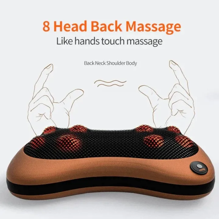 Pillow Massager With Deep Kneading Heated
