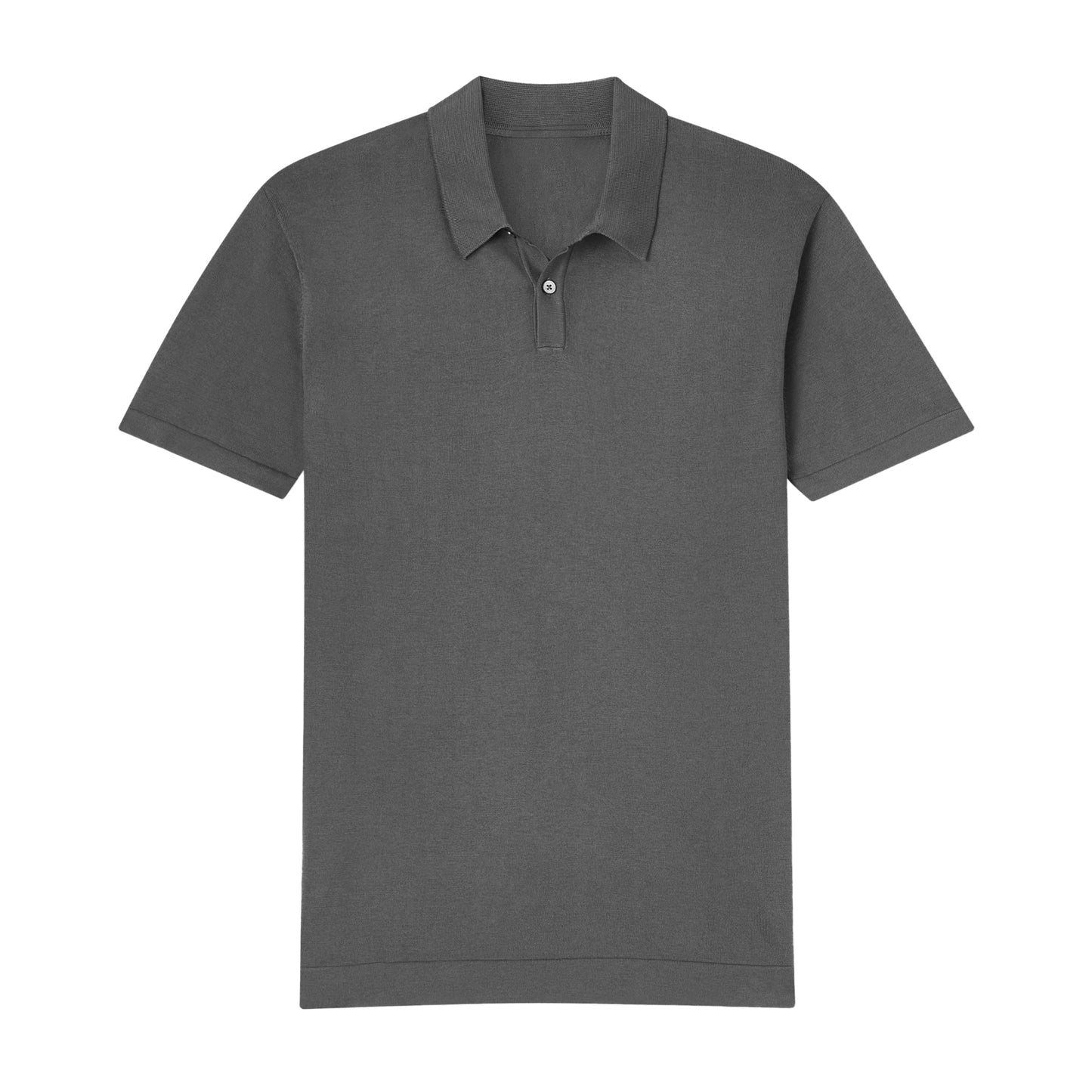 Grey Classy Soft Polo Shirts for Men