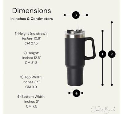Tumbler With Straw