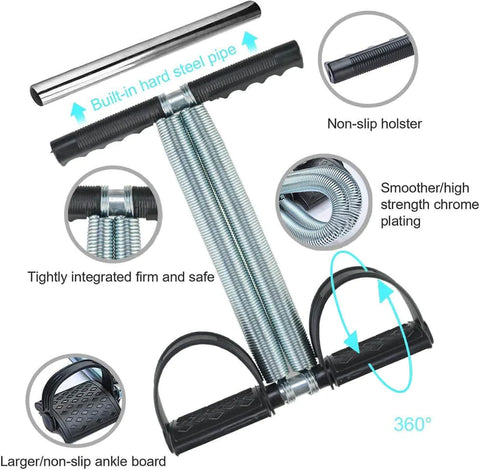 TUMMY TRIMMER: SINGLE SPRING , DOUBLE SPRING & ROPES