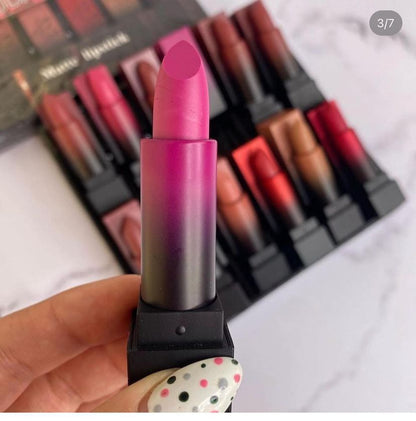 12 Pcs Huda Beauty Lipstick