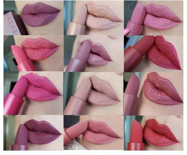 12 Pcs Huda Beauty Lipstick