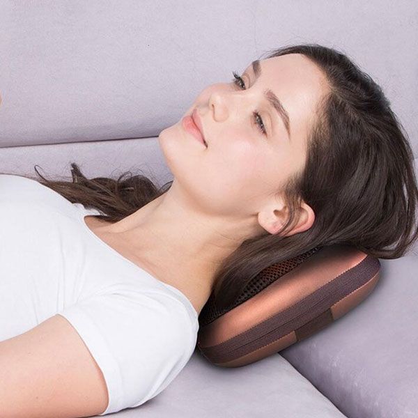 Pillow Massager With Deep Kneading Heated