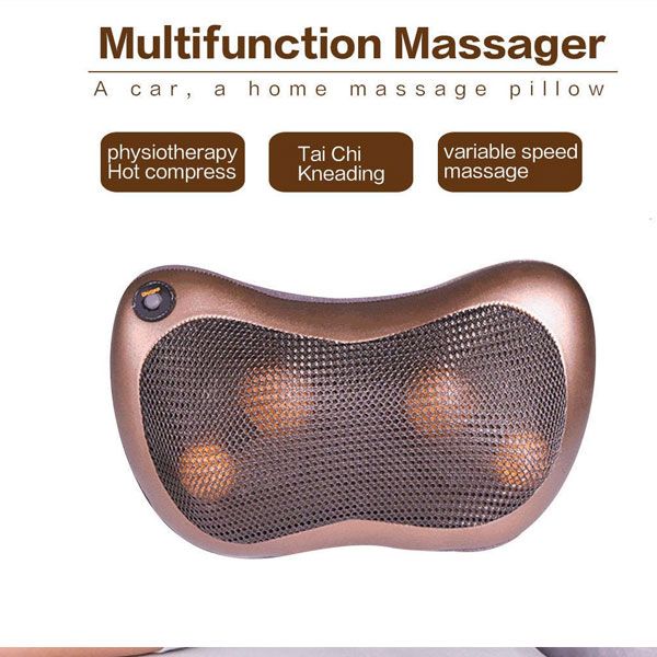 Pillow Massager With Deep Kneading Heated